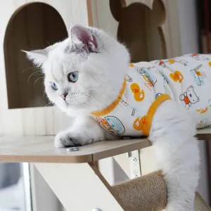 2024 Spring & Summer Pet Cat Vest | Fashionable Clothing for Sphynx Cats & Kittens