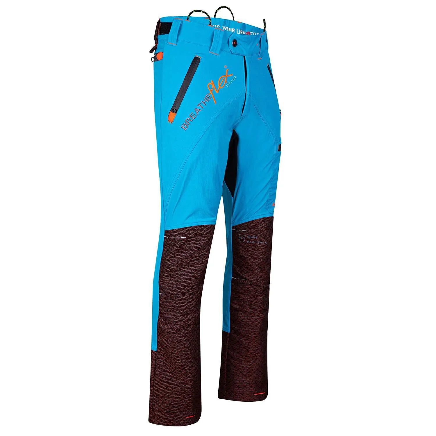 AT4061 Freestyle Chainsaw Pants Design A Class 1 - Aqua