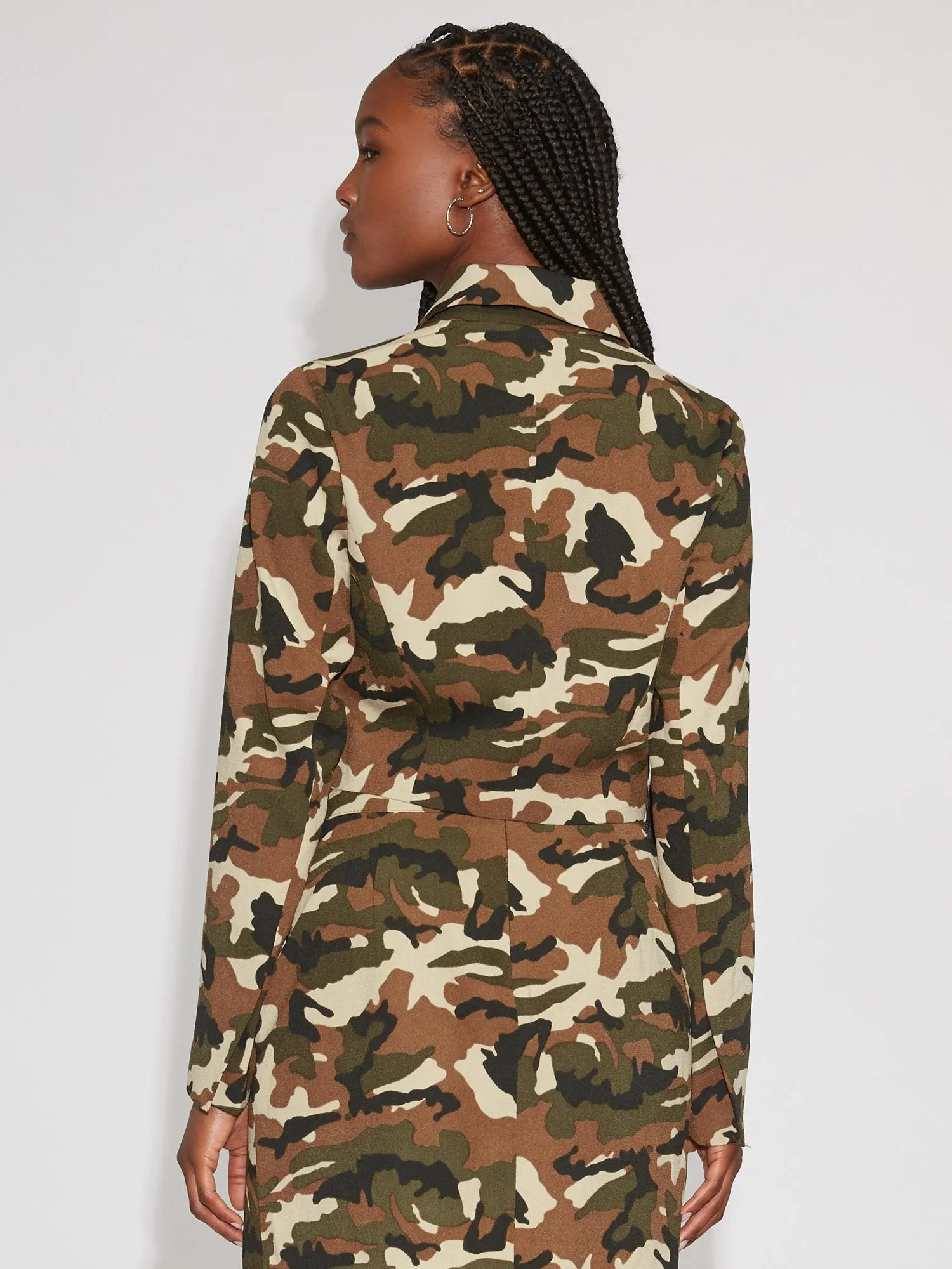 Camo Crop Jacket