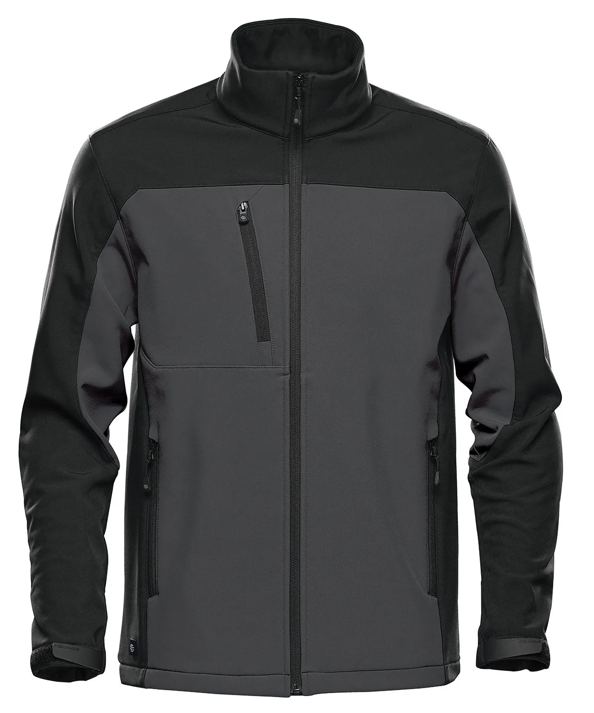 Cascades softshell | Dolphin/Black