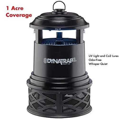 DynaTrap DT2000XLP-AZSR Extra-Large Insect Trap, 1 Acre, Black Décora