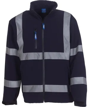 Hi-vis softshell jacket (HVK09) | Navy