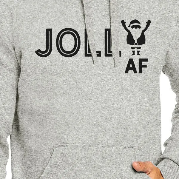 Jolly Af Grey Hoodie