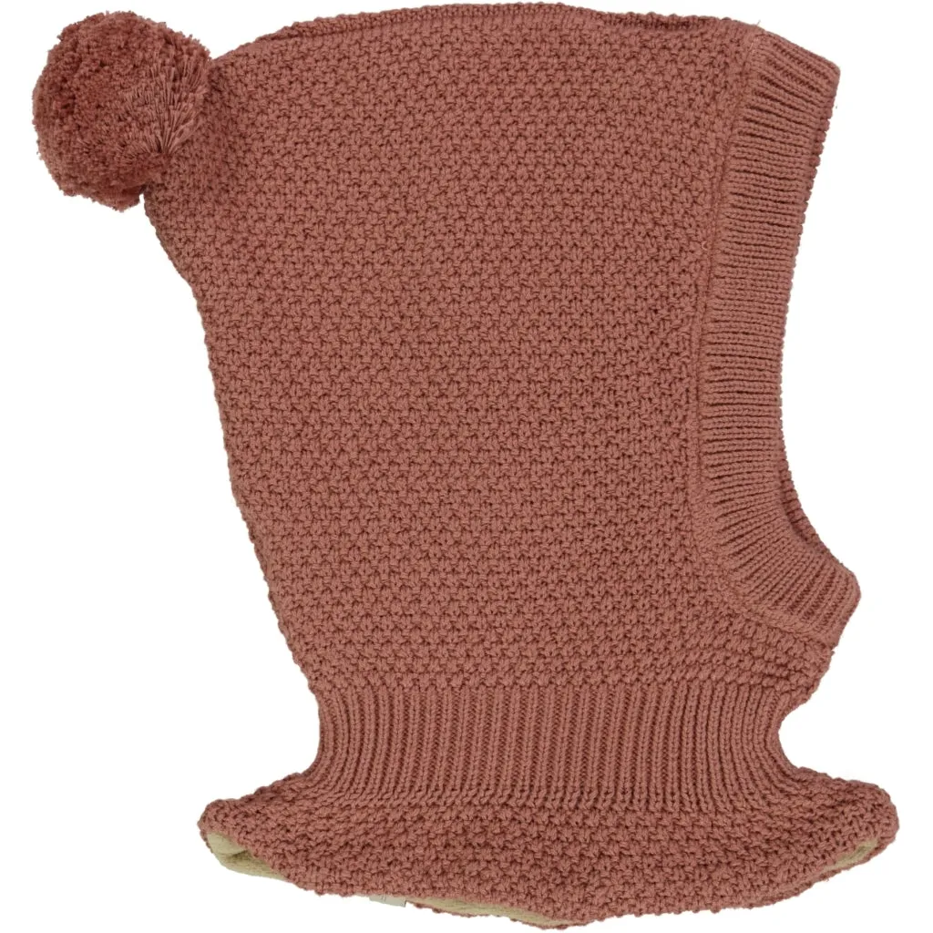 Knitted Balaclava Pomi - rose cheeks