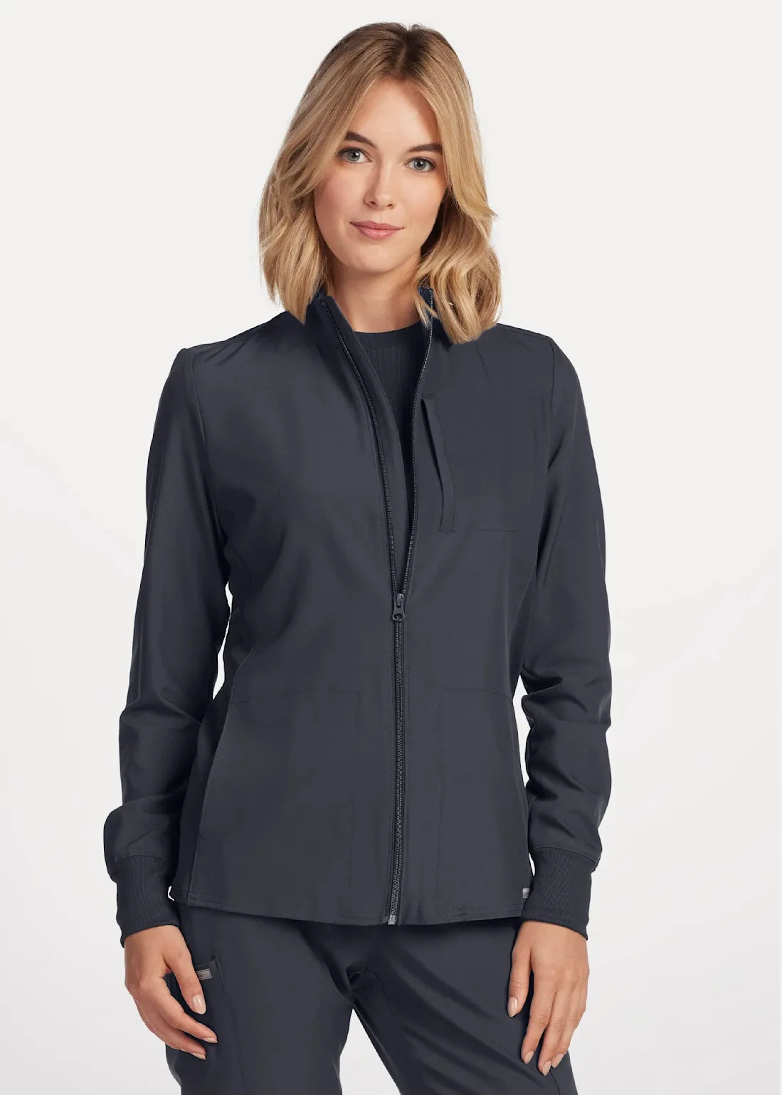 Landau Forward Women's 3-Pocket Scrub Jacket