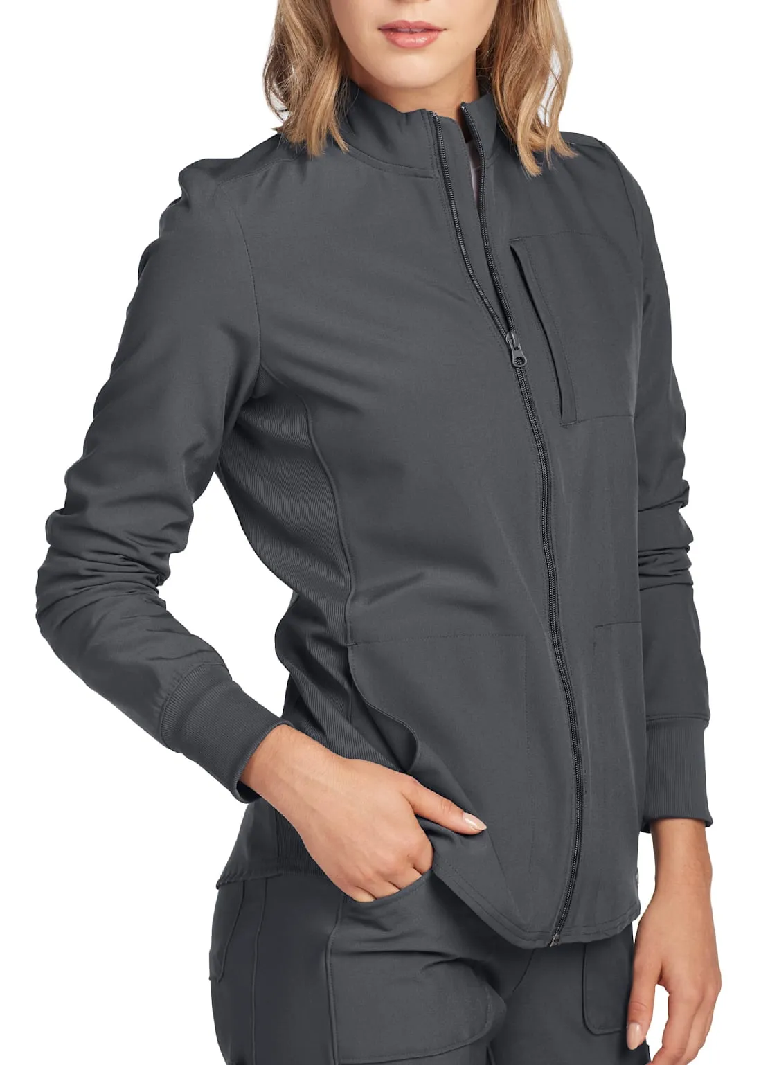 Landau Forward Women's 3-Pocket Scrub Jacket