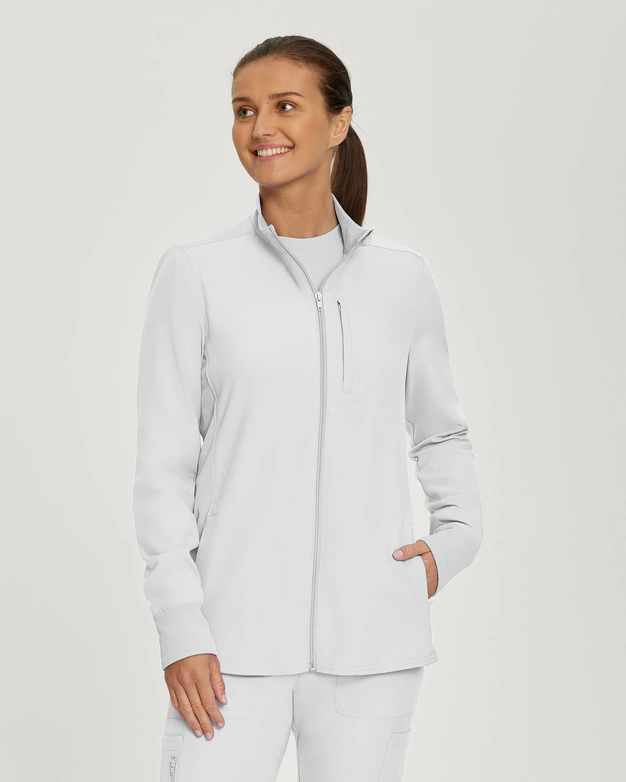 Landau Forward Women's 3-Pocket Scrub Jacket