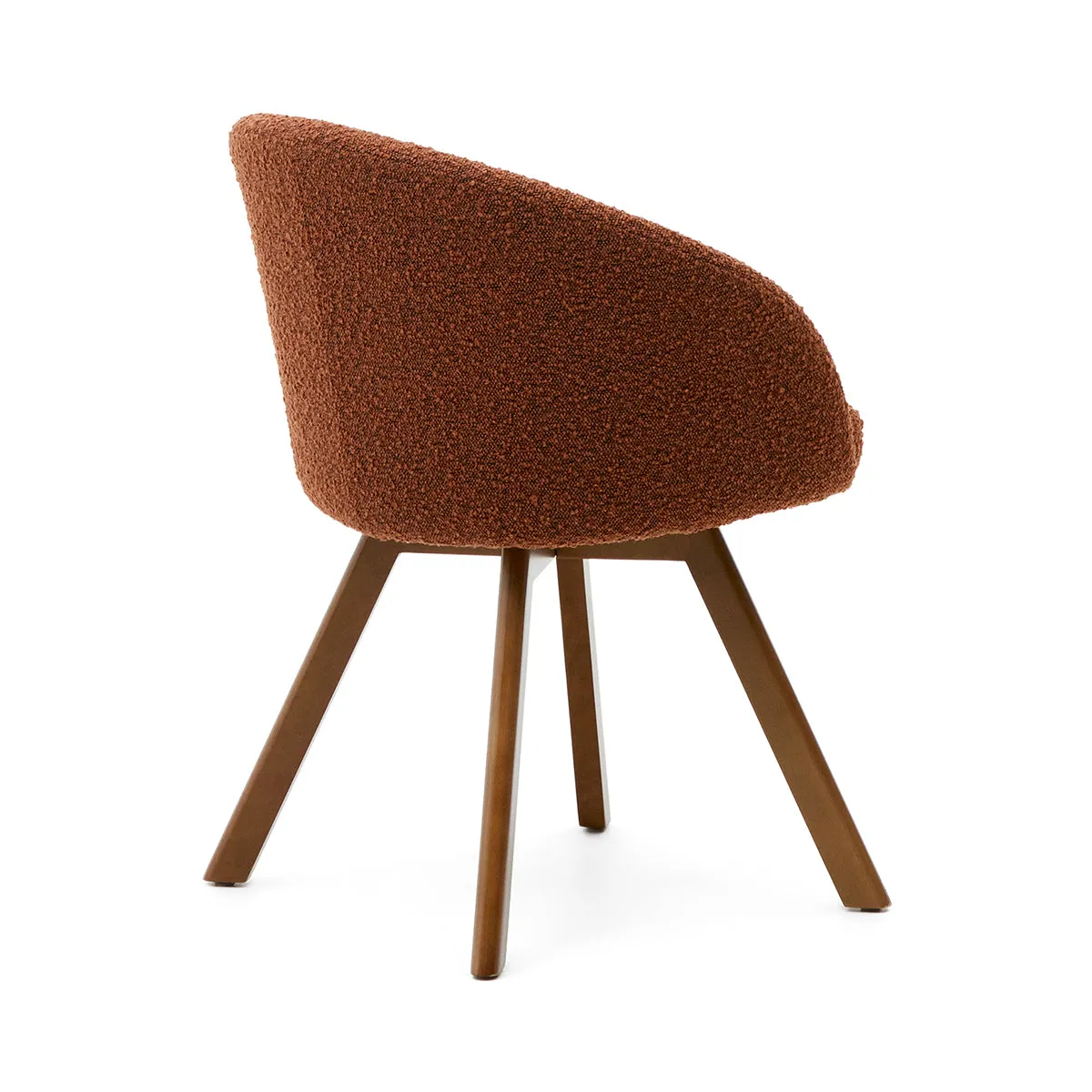 Marvin Boucle Swivel Chair