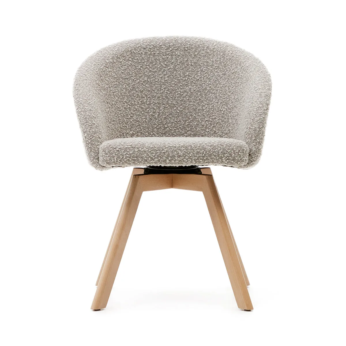 Marvin Boucle Swivel Chair