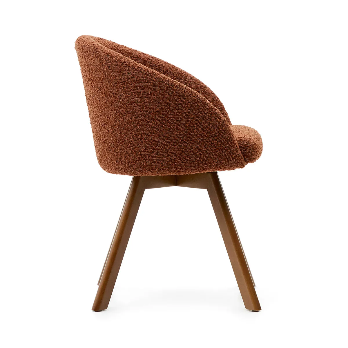 Marvin Boucle Swivel Chair