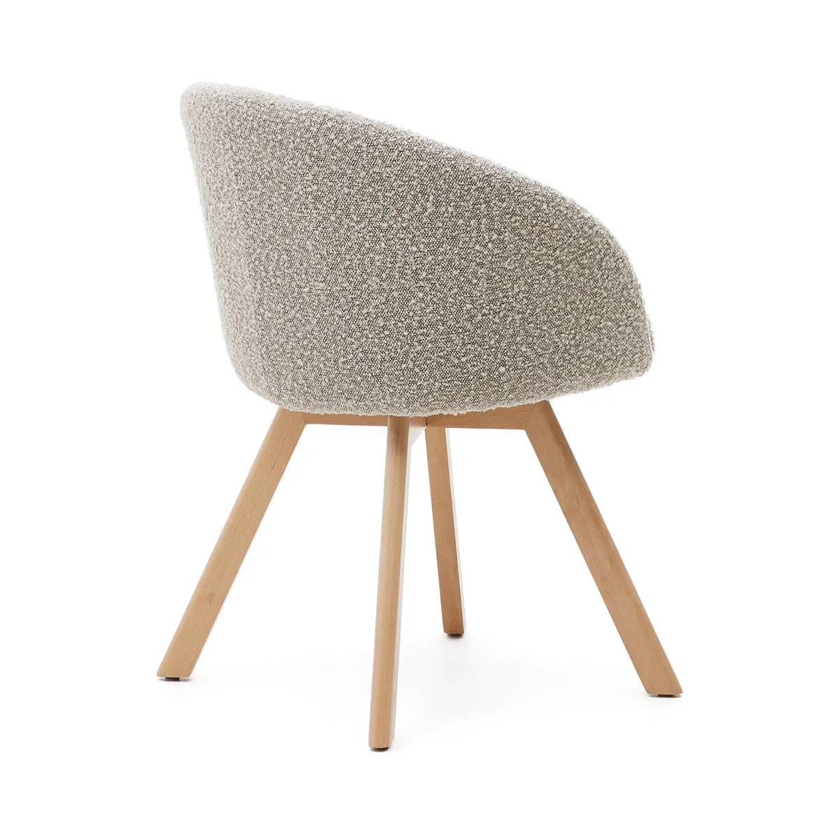 Marvin Boucle Swivel Chair