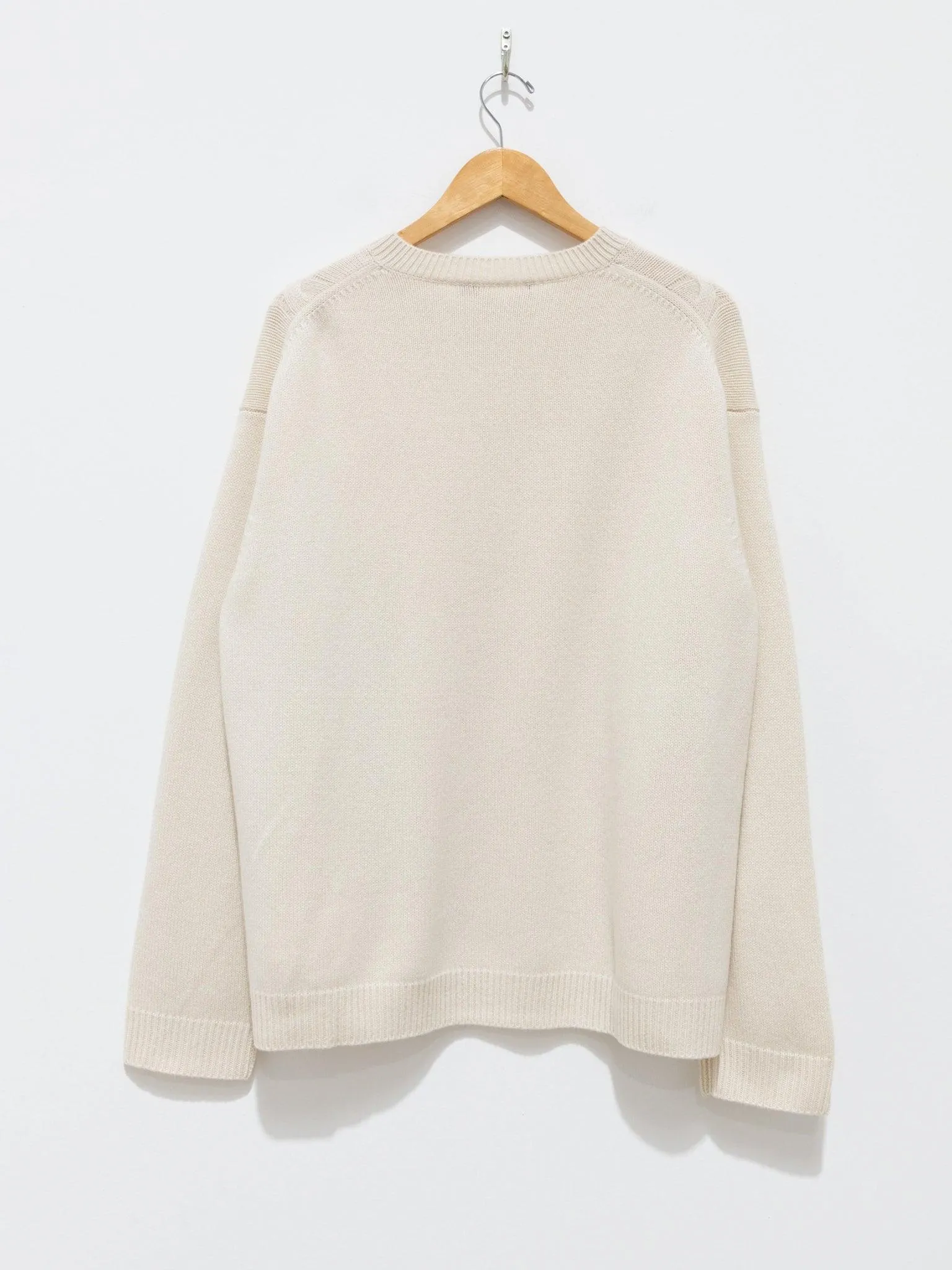 Milo Cashmere Knit Sweater - Snow