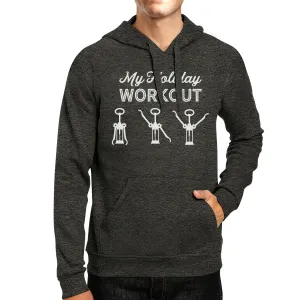 My Holiday Workout Dark Grey Hoodie