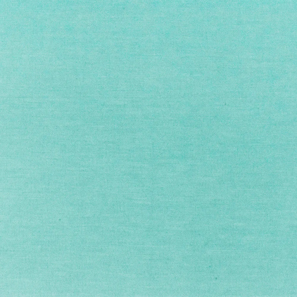 Pastel Teal Solid Stretch Rayon Spandex Jersey Knit Fabric