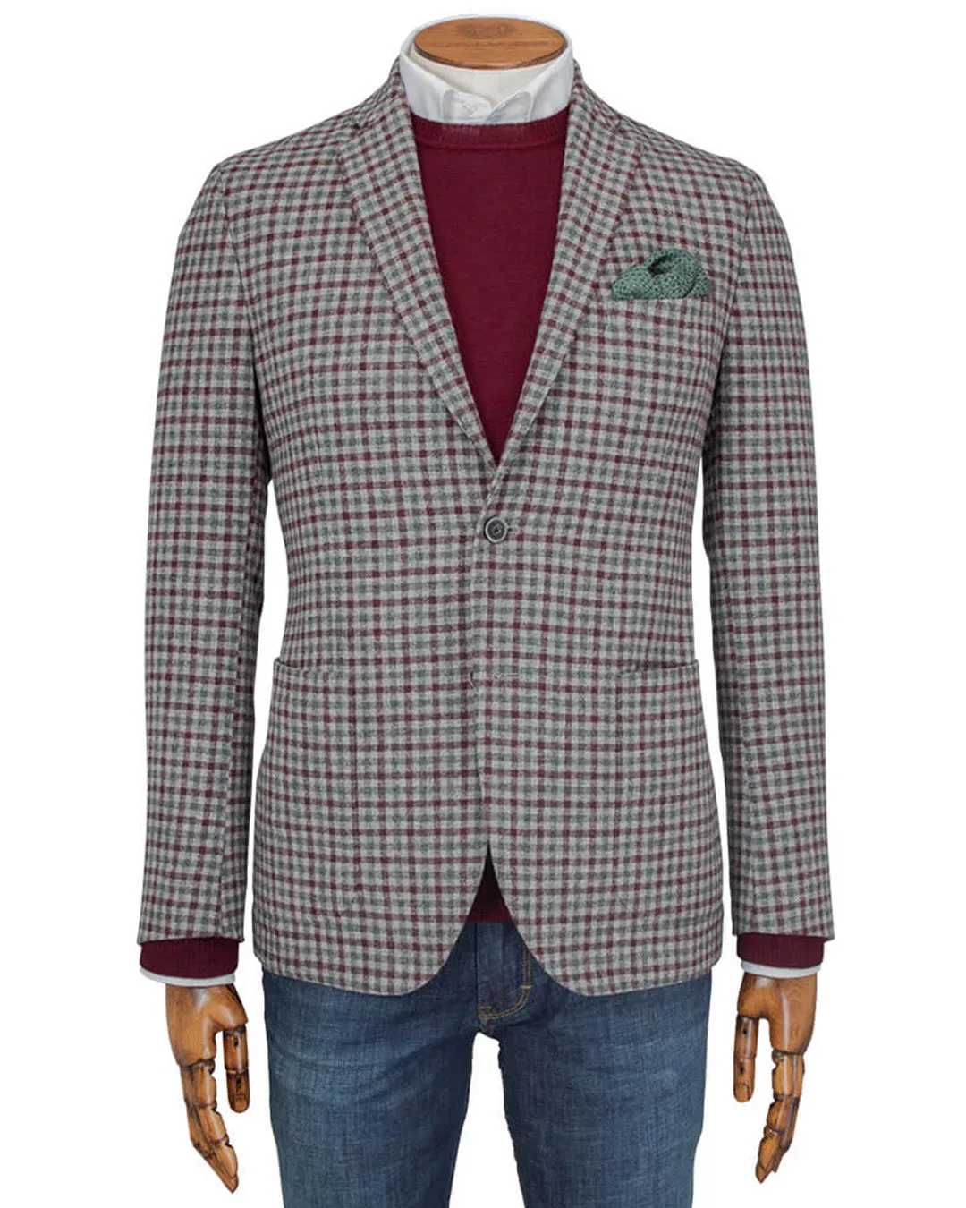 Red Checked Jacket