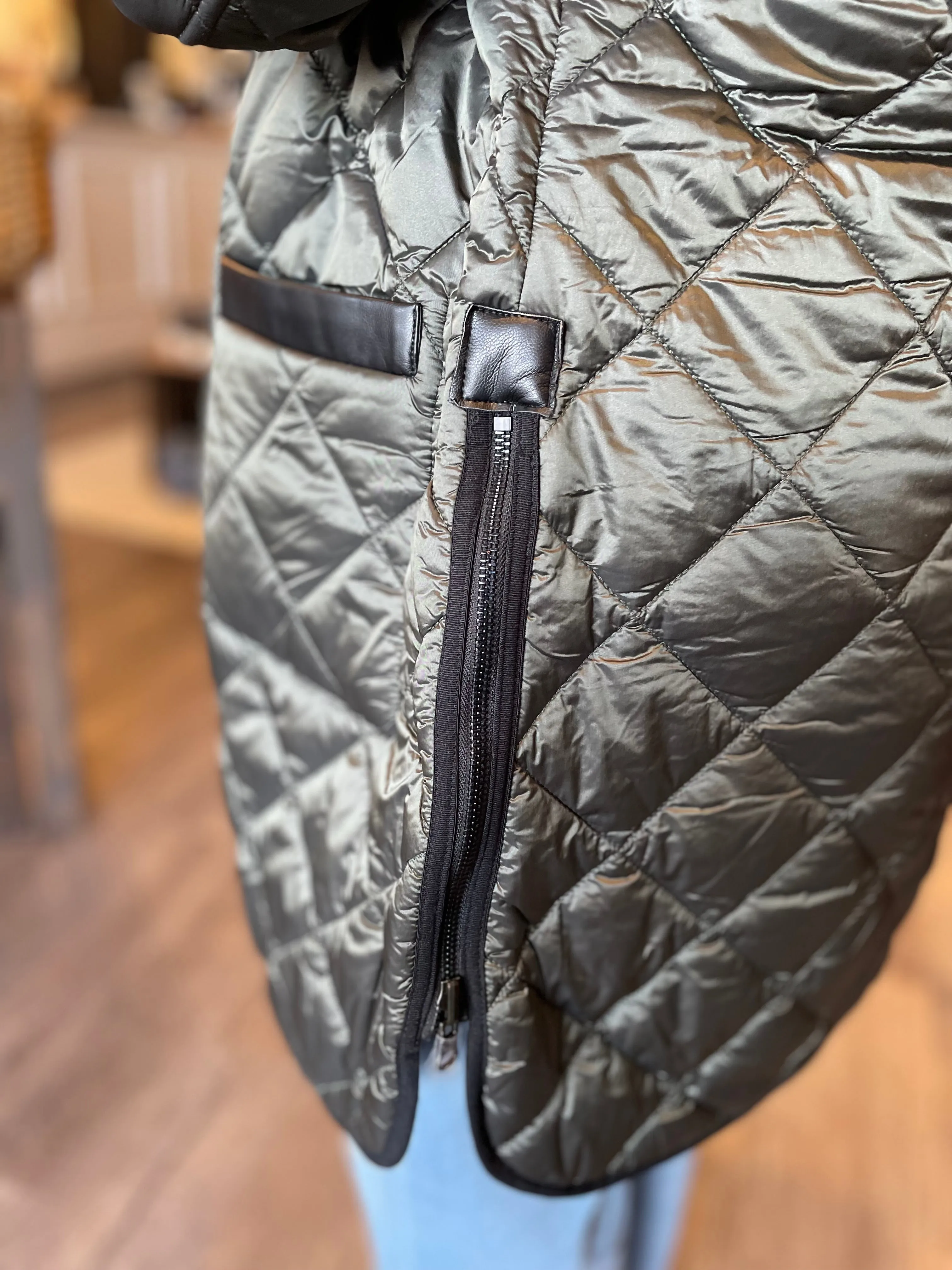 Reversible Quilted Puffer Coat - HQ