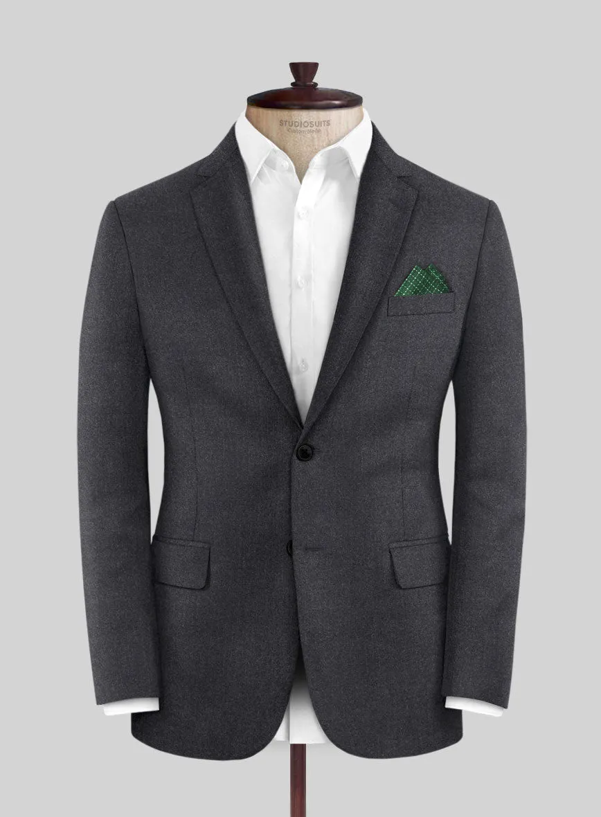 Scabal Sapphire Gray Wool Jacket