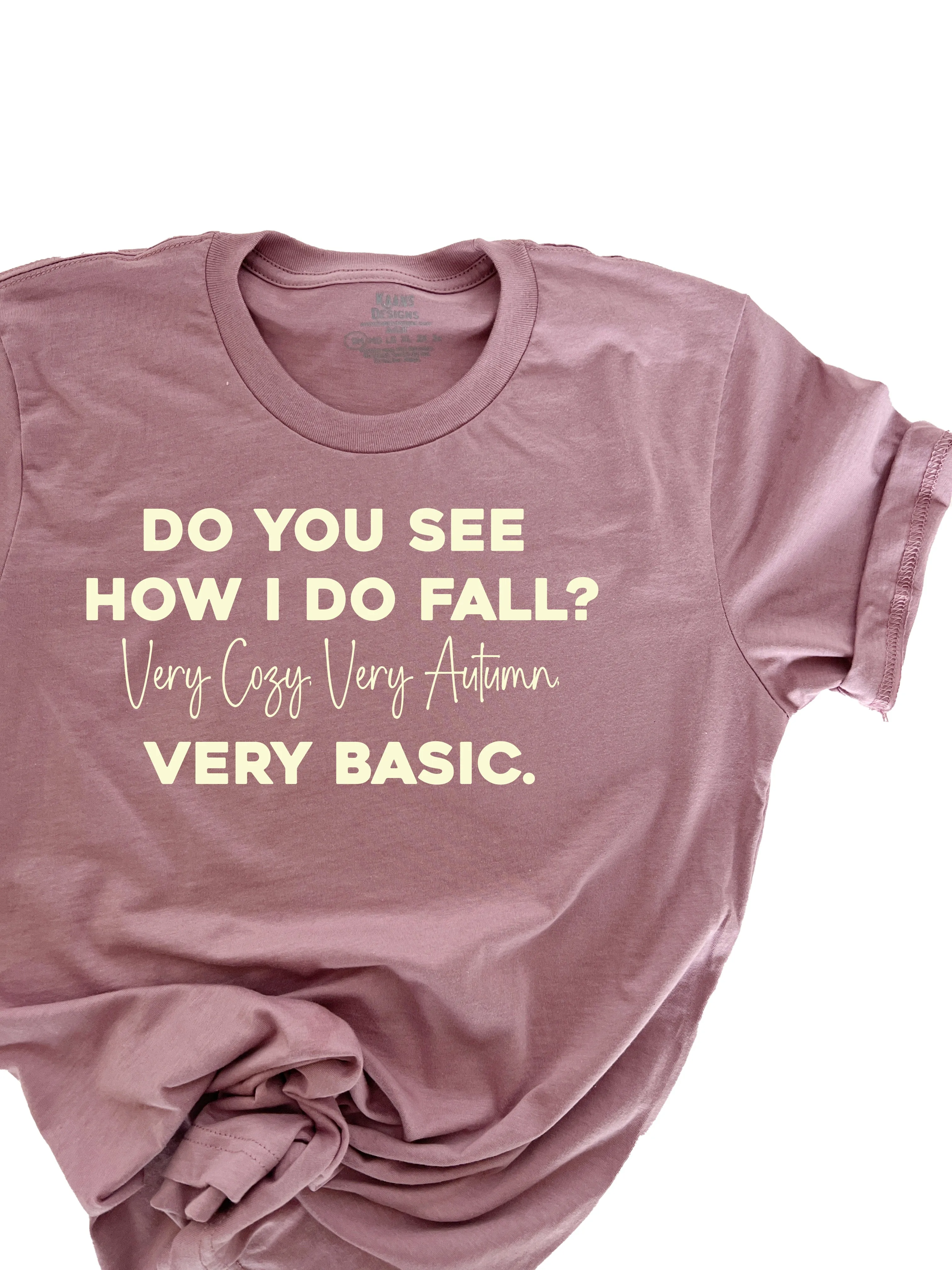 See How I Do Fall? - Adult Graphic T-shirt