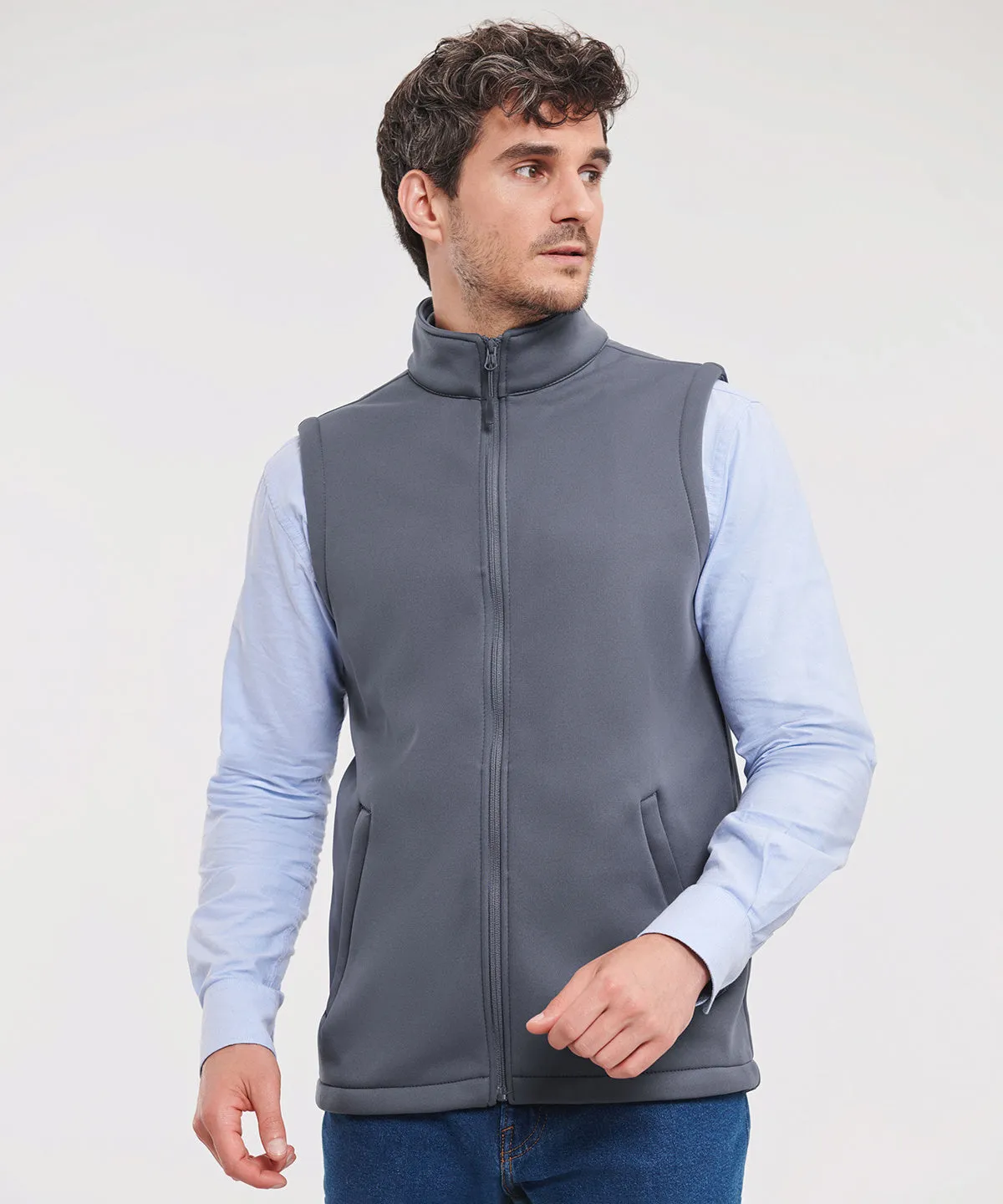 Smart softshell gilet | Convoy Grey