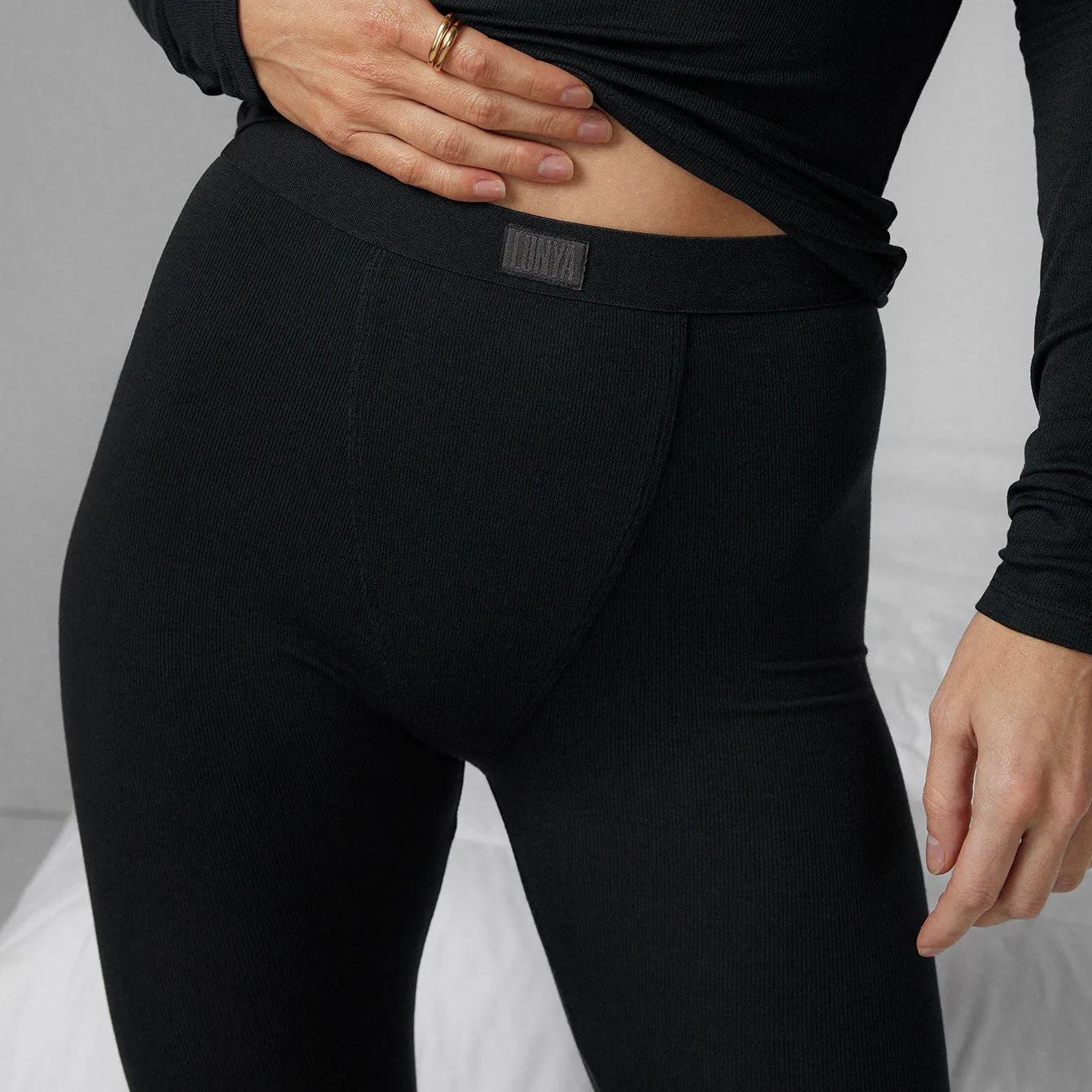 Soft Modal Rib Legging