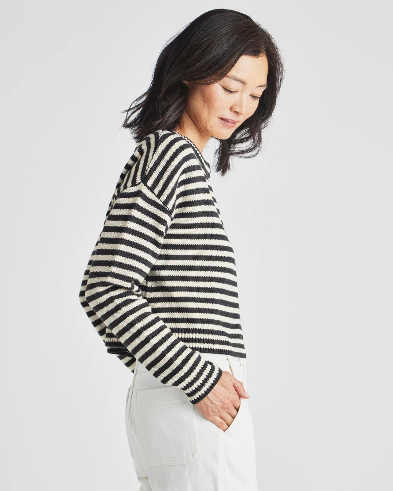 Striped Lily Cardigan