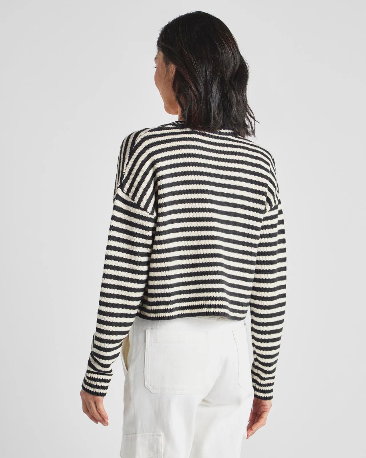 Striped Lily Cardigan