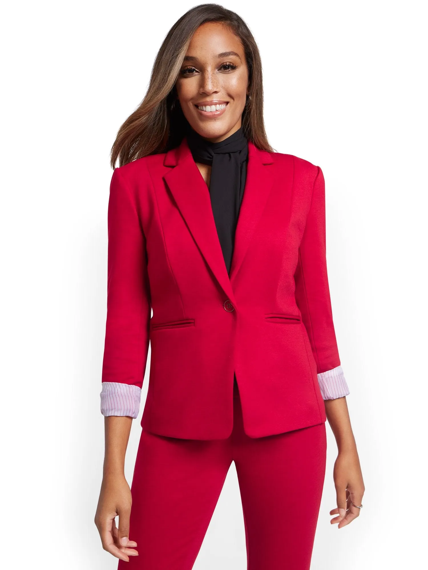 Tall One-Button Jacket - Superflex