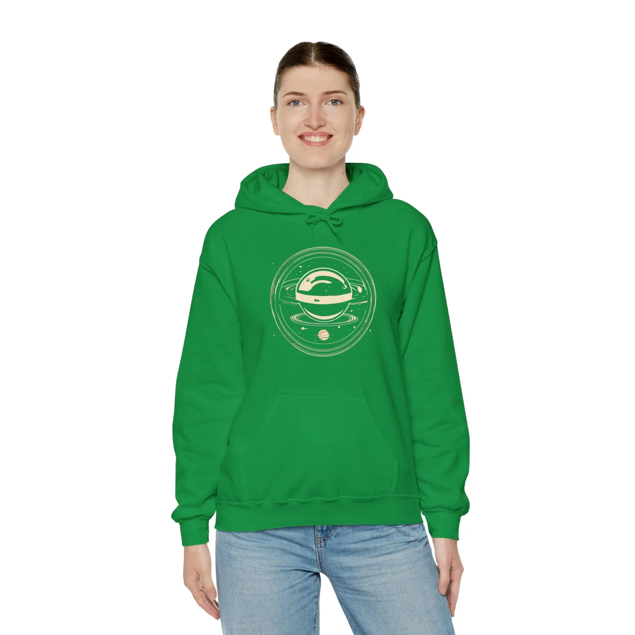 The Hidden Truth Astronaut Spaceart Sci-Fi Hoodie