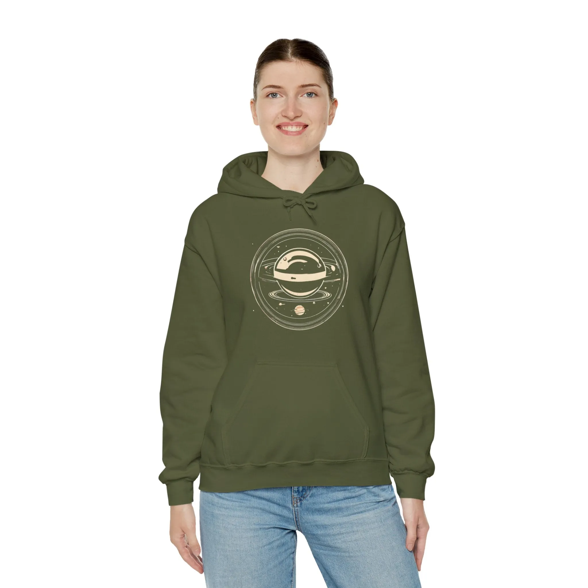 The Hidden Truth Astronaut Spaceart Sci-Fi Hoodie