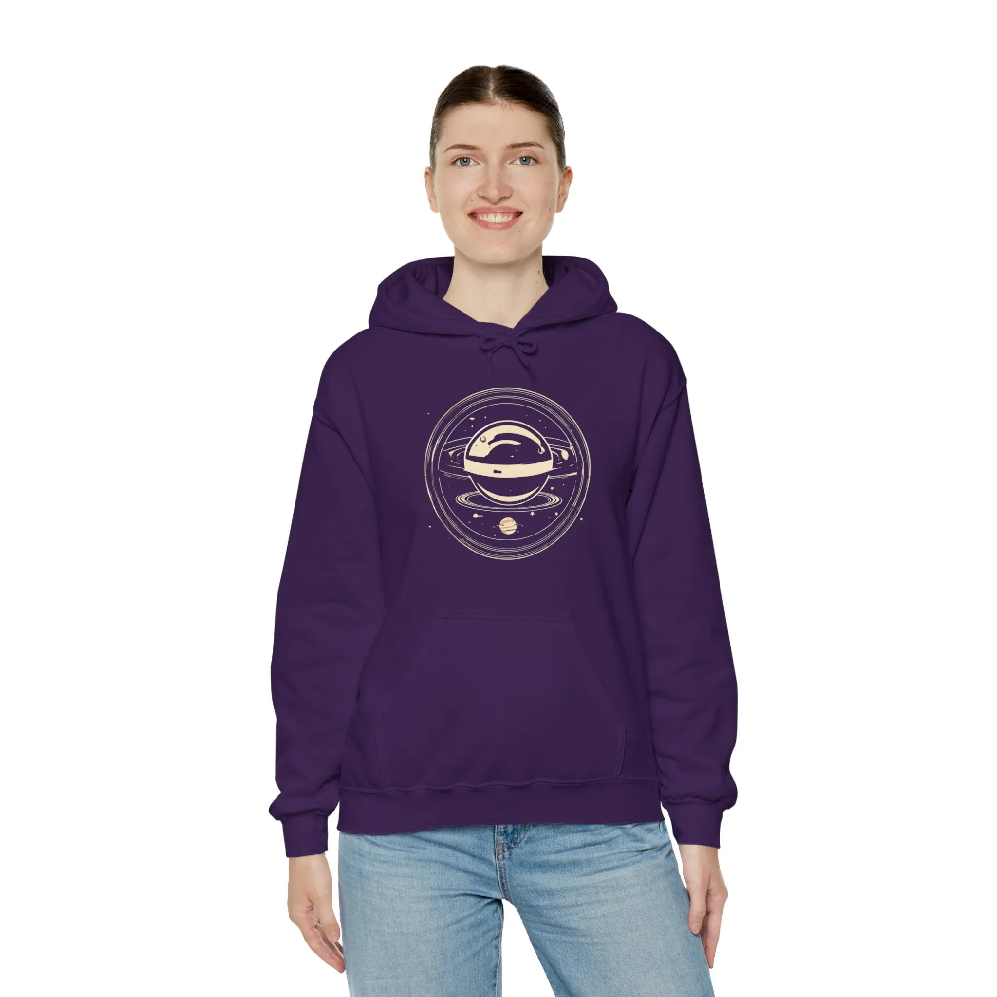 The Hidden Truth Astronaut Spaceart Sci-Fi Hoodie