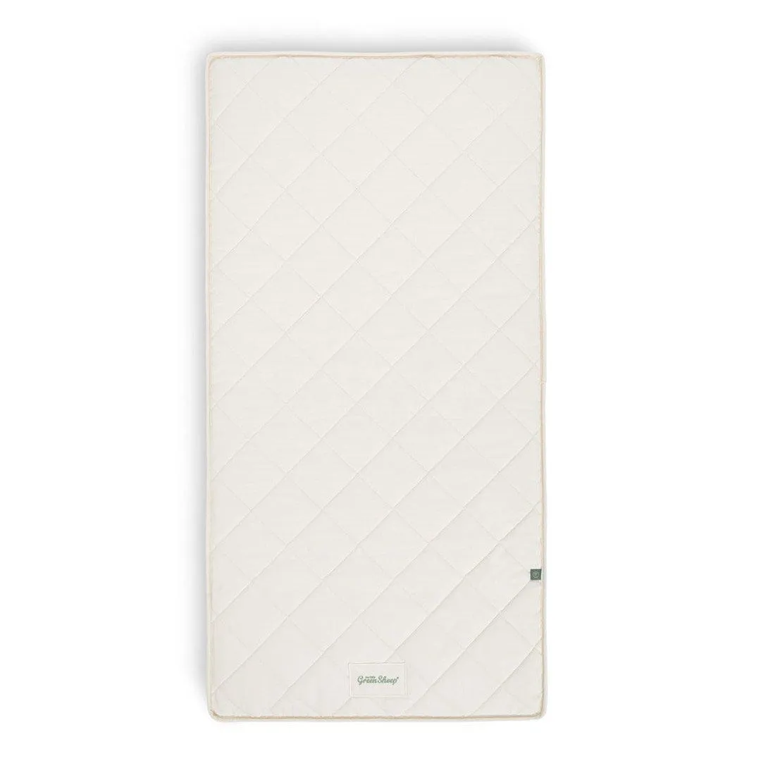 The Little Green Sheep Twist Natural Cot Bed Mattress - Mamas & Papas 400