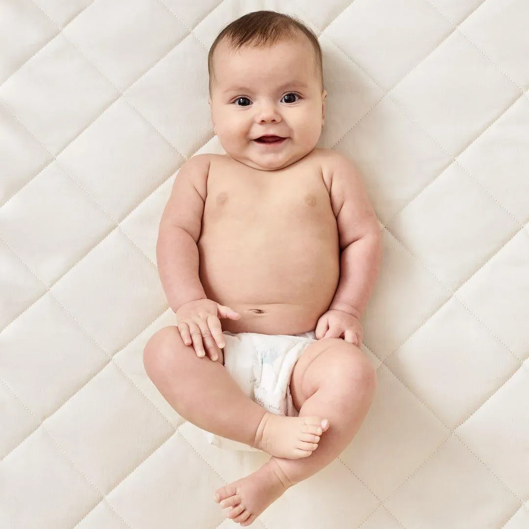 The Little Green Sheep Twist Natural Cot Bed Mattress - Mamas & Papas 400