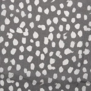 Viscose - CHLOE - Abstract dot - Grey