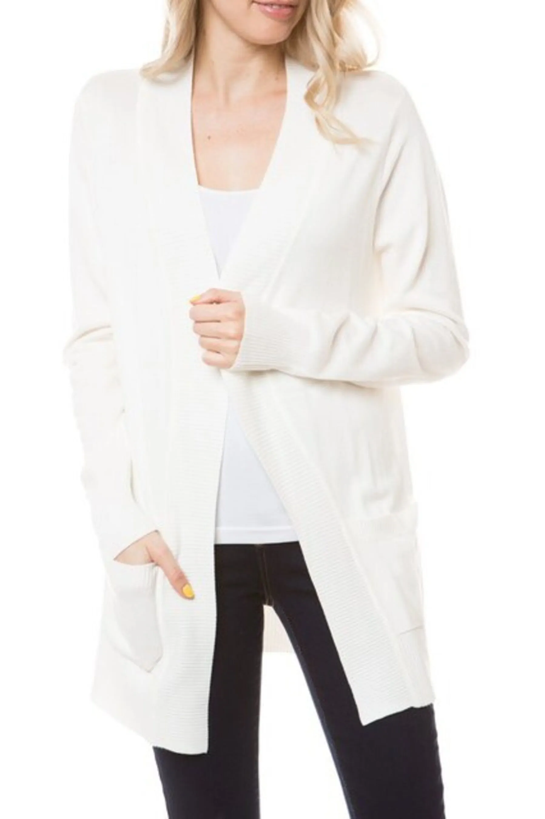 Women's Open front casual cardigan sweater