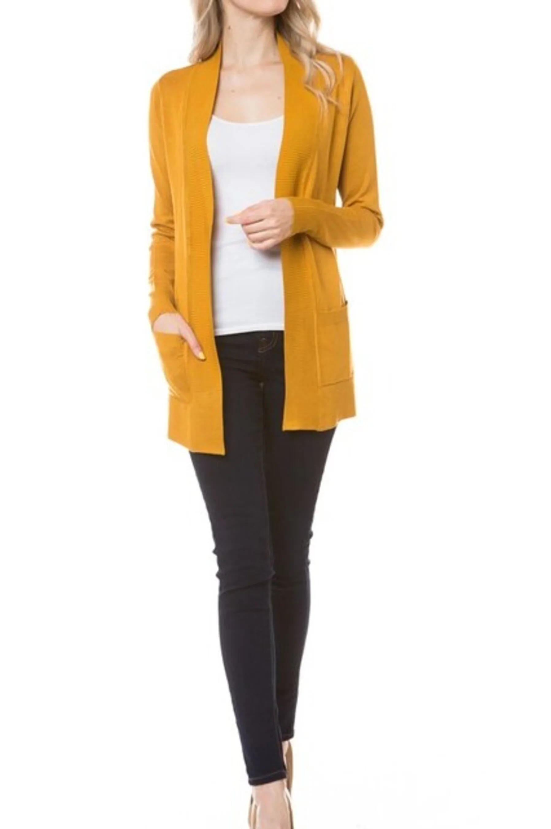 Women's Open front casual cardigan sweater