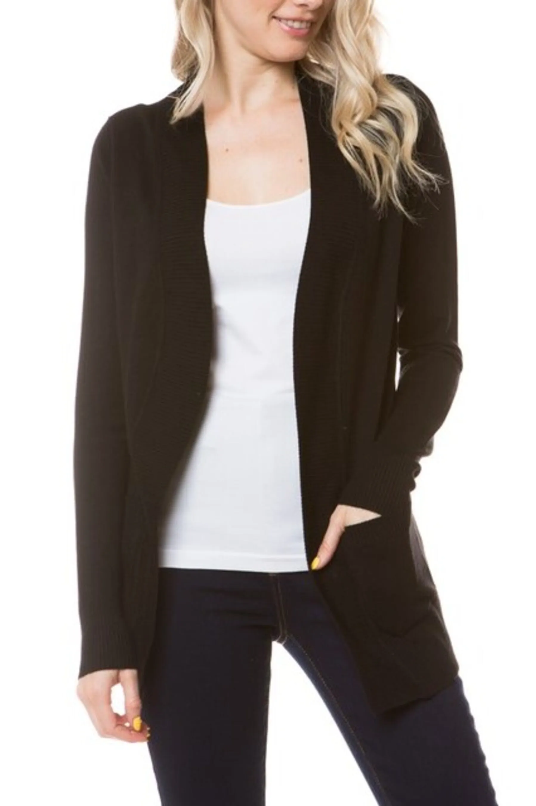 Women's Open front casual cardigan sweater