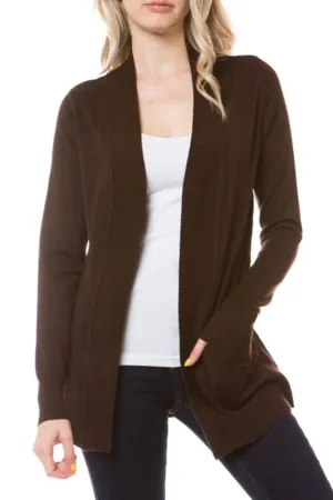 Women's Open front casual cardigan sweater