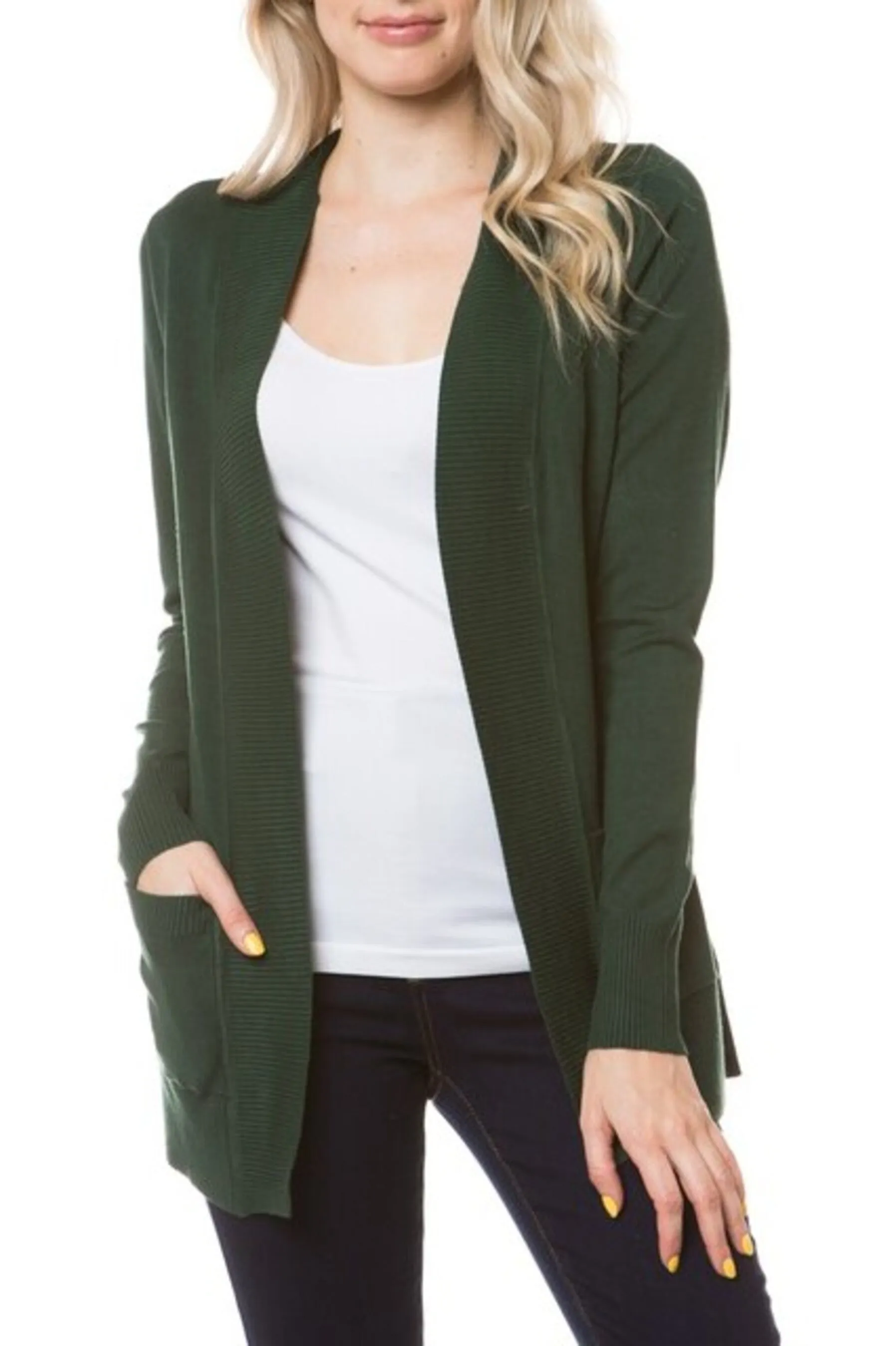 Women's Open front casual cardigan sweater