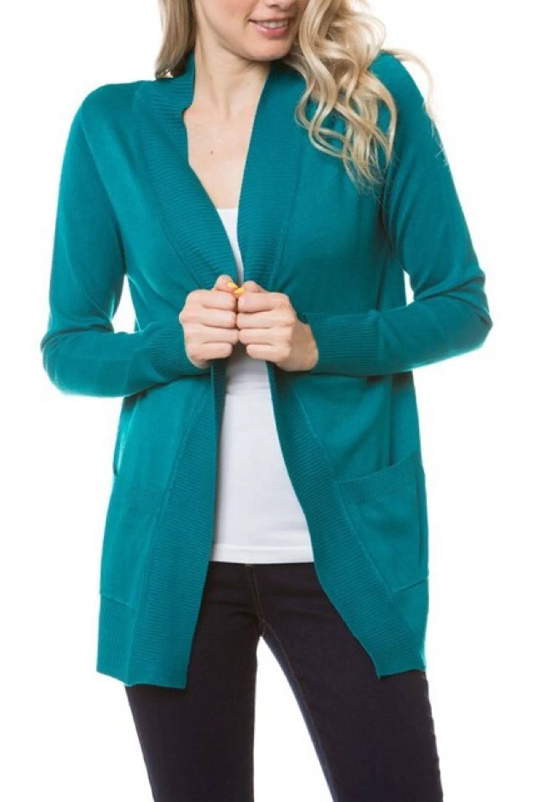 Women's Open front casual cardigan sweater