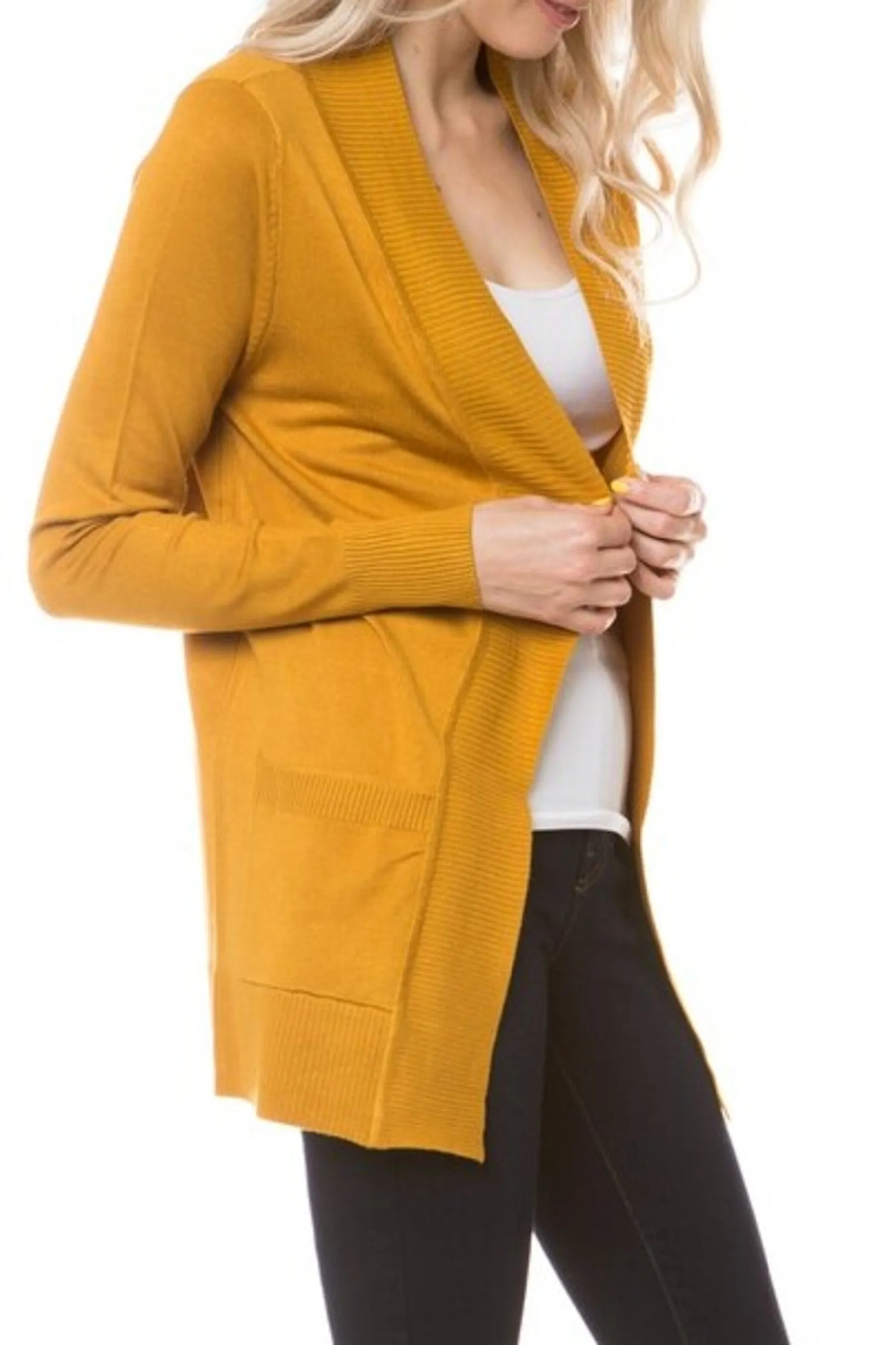 Women's Open front casual cardigan sweater