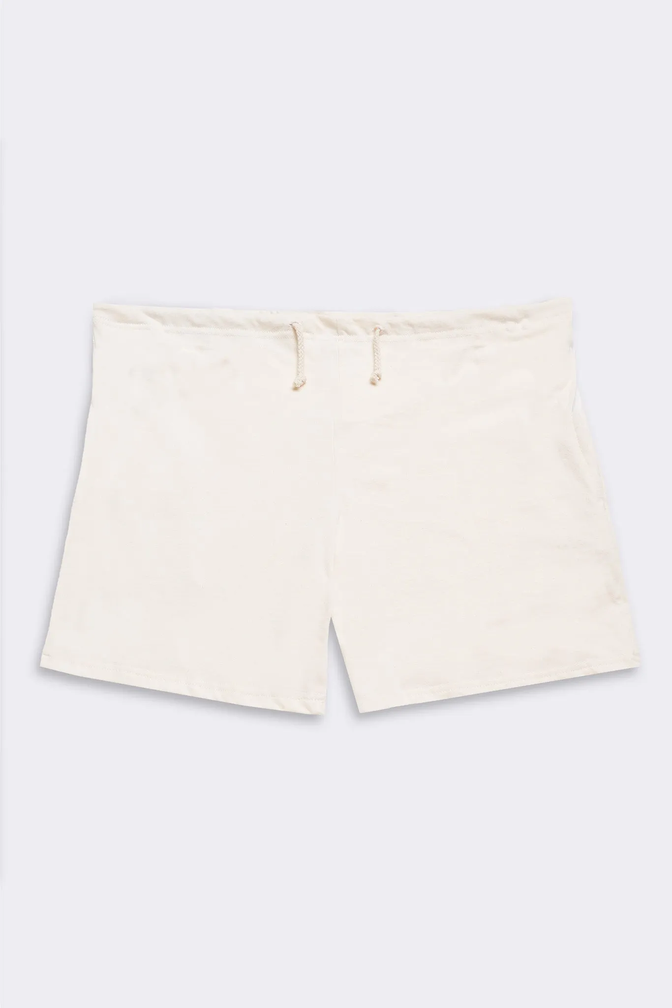 Women's Organic Lounge Shorts in Natural