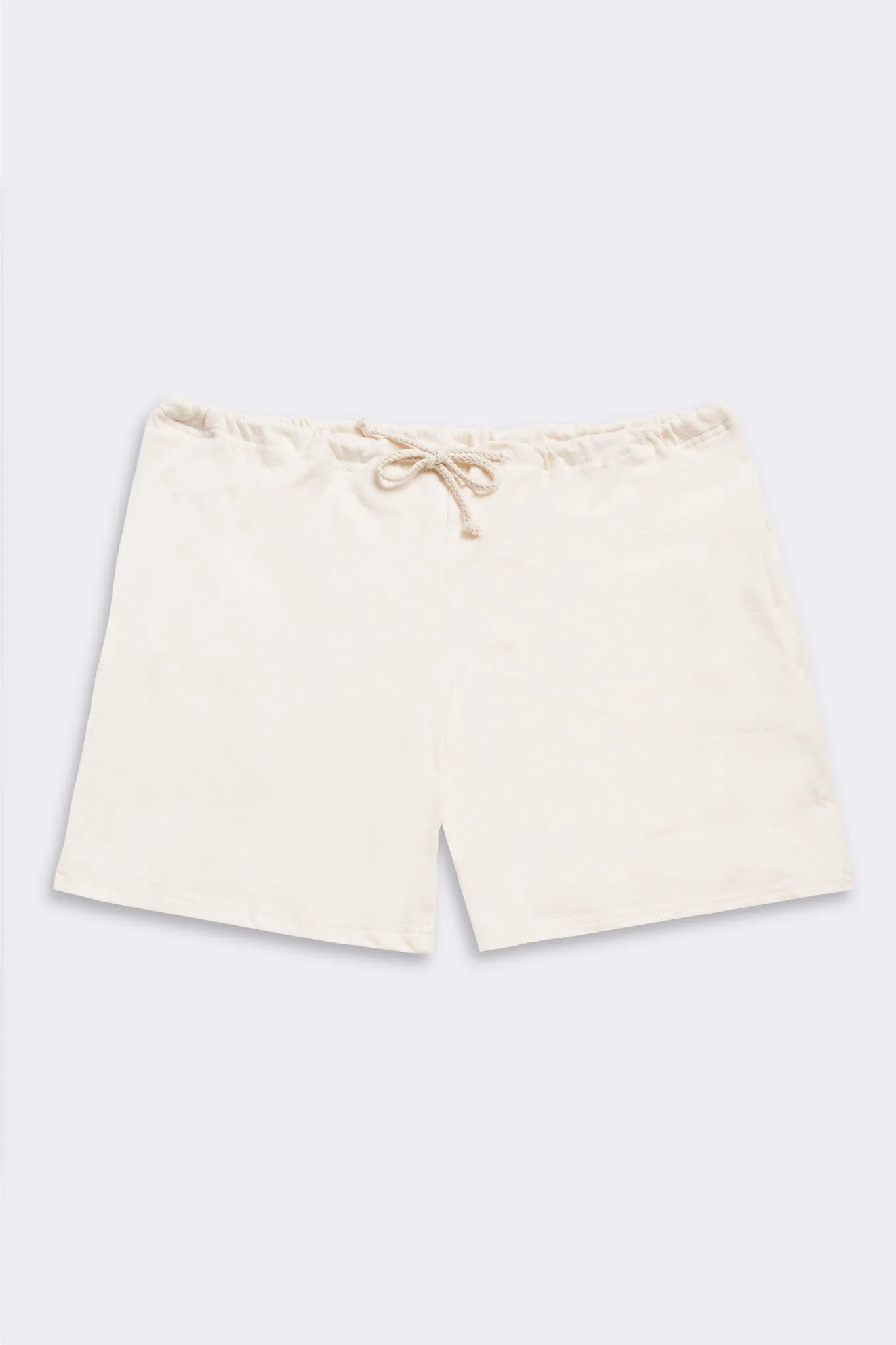 Women's Organic Lounge Shorts in Natural