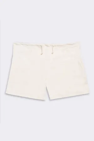 Women's Organic Lounge Shorts in Natural