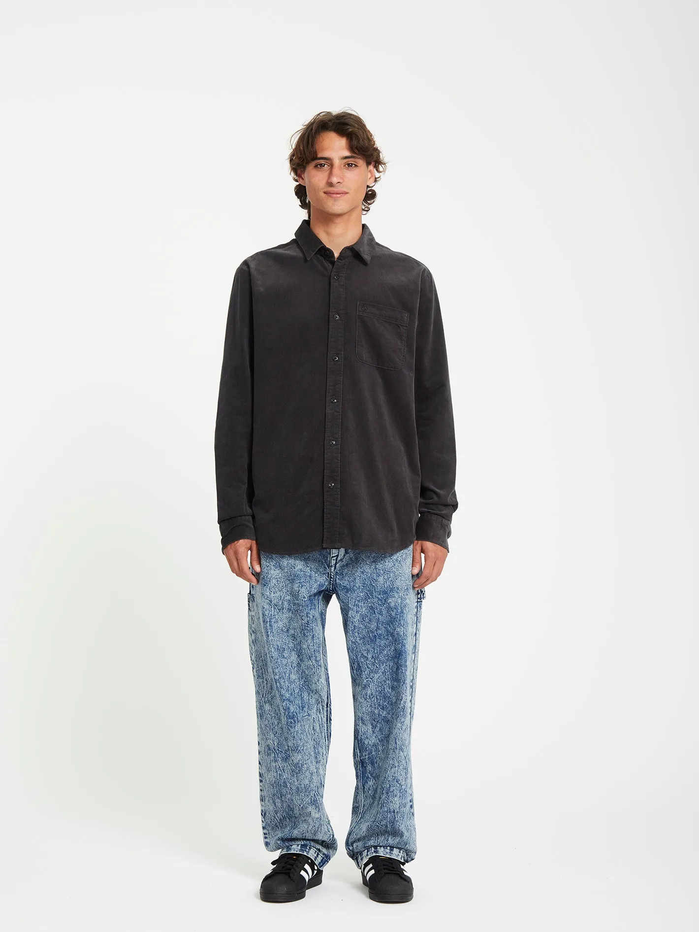 Zander Shirt - Asphalt Black